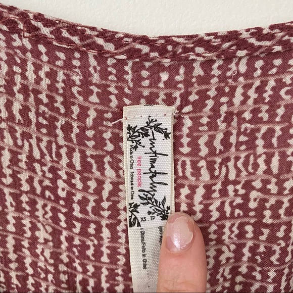 Intimately FP Go Lightly Gauze Smocked Cami Purple - Picture 5 of 7